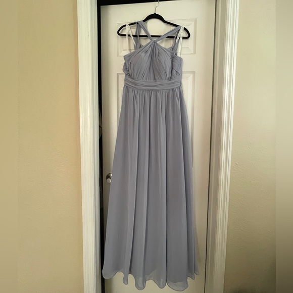 Azazie Bridesmaid Dress (Kielle) in Dusty Lavender - Picture 1 of 5